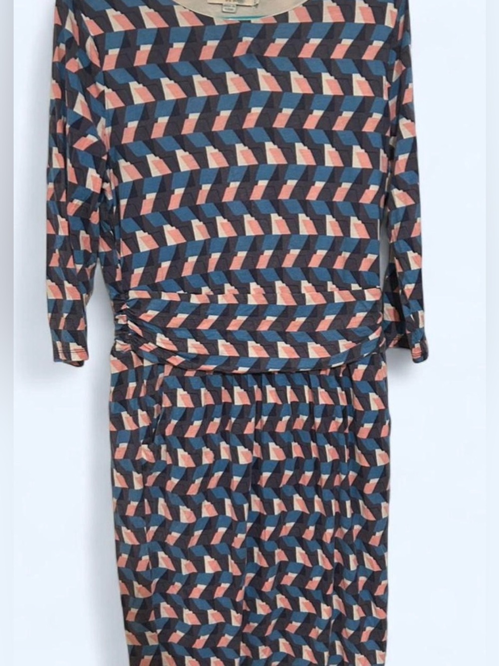 Boden Geometric Midi Dress